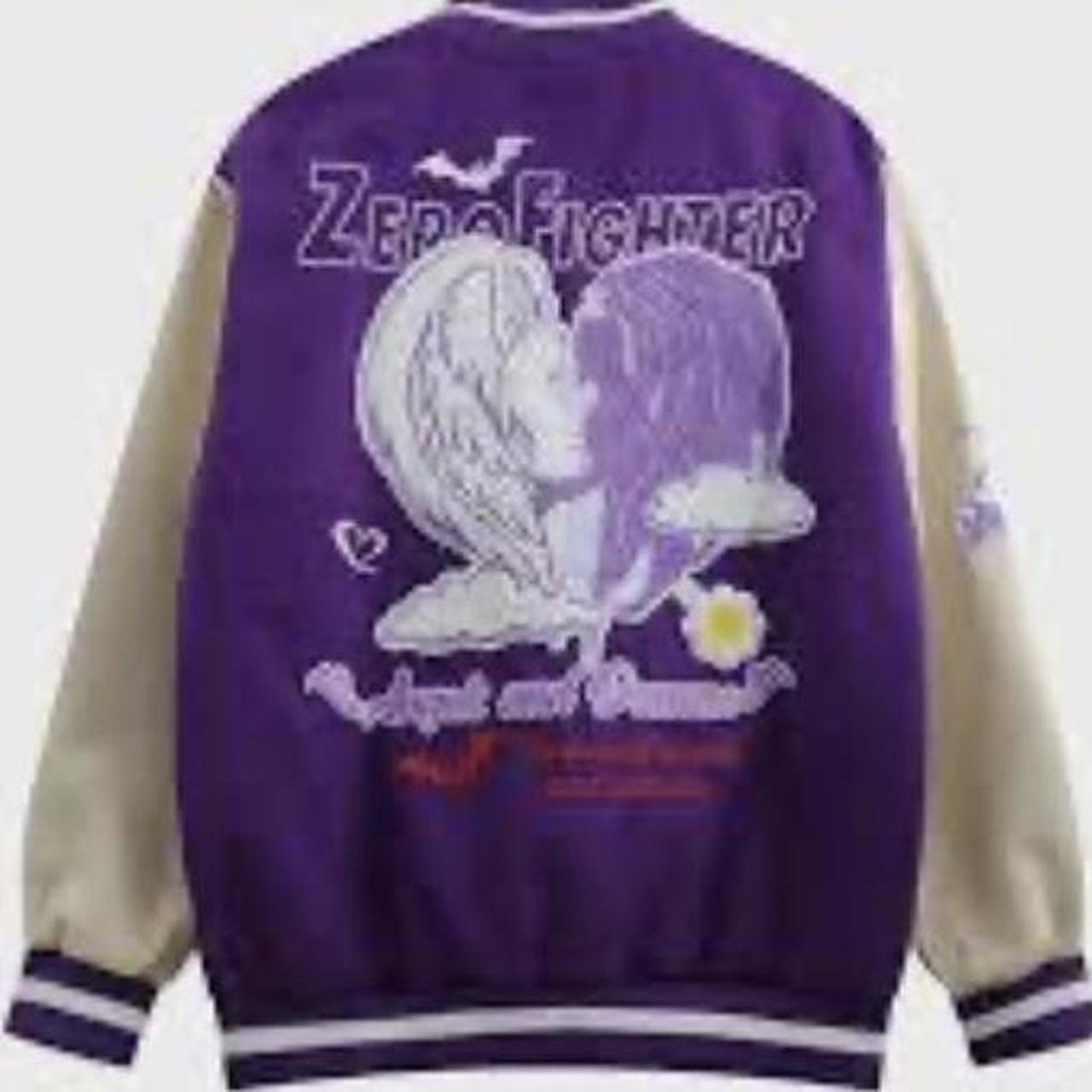 Aelfric Eden Men's Varsity Jacket - Purple - S – … - image 3