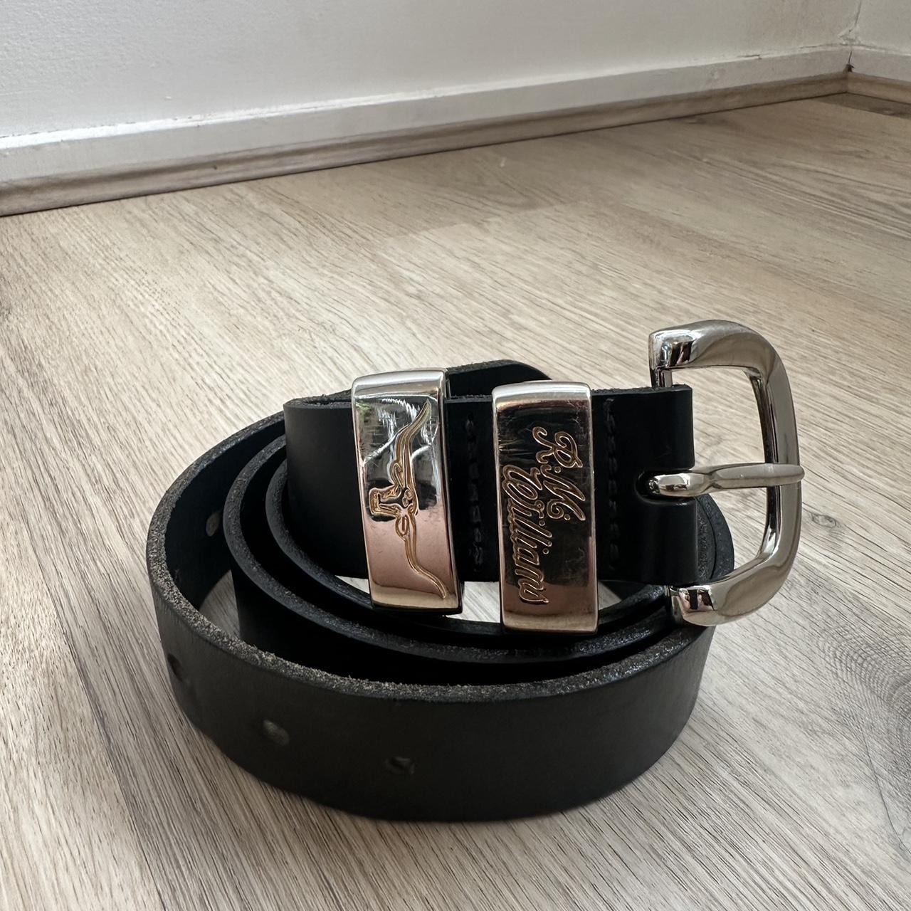 RM Williams Belt, Black, Size 38, 1.1/2in width - Depop