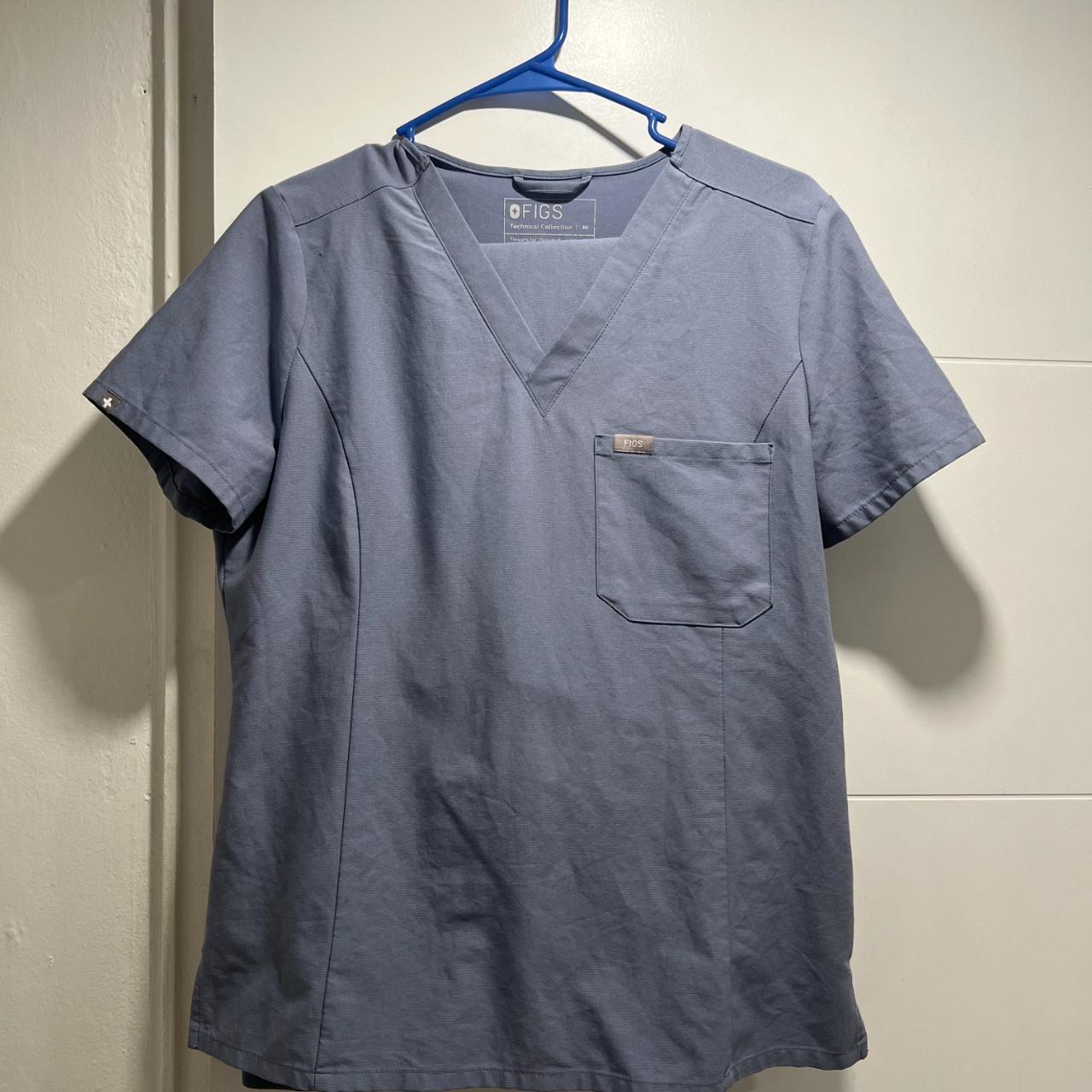 Medium/short size Figs Vapor Blue Space Dye color... Depop