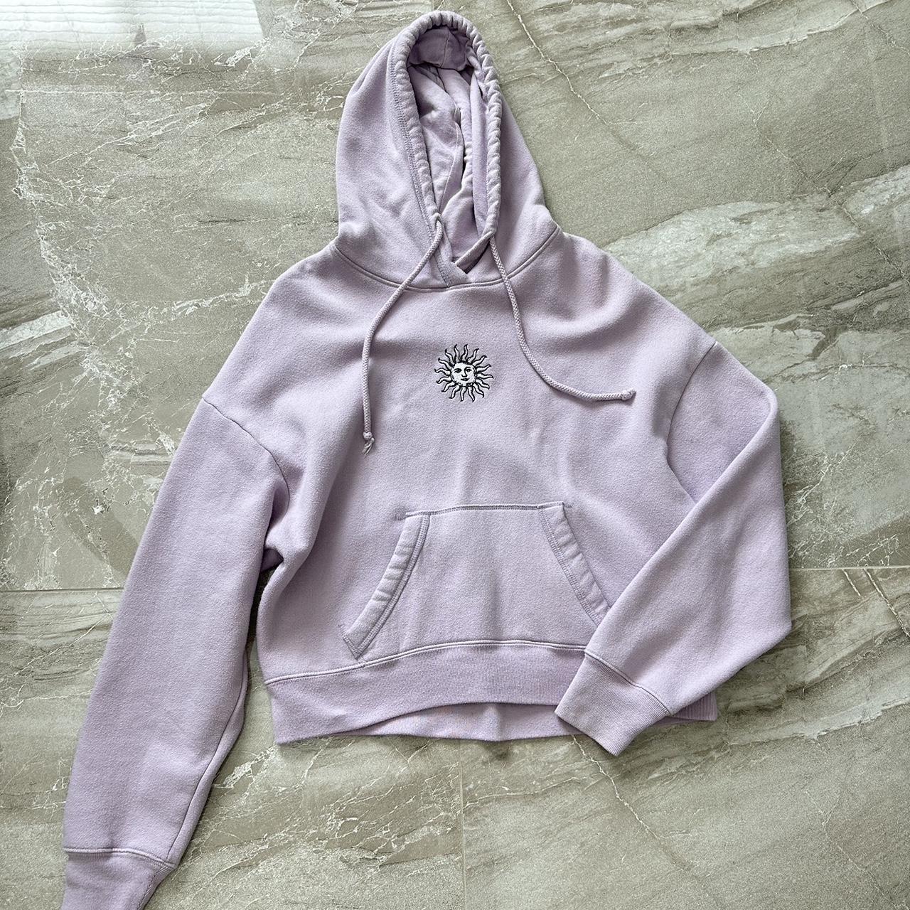 Purple hollister hoodie online