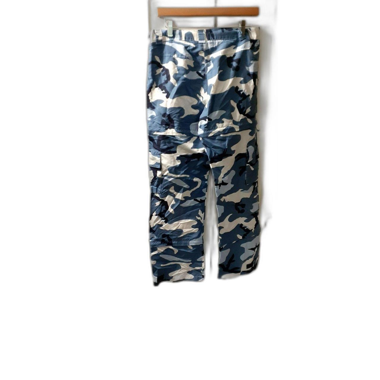 Source Unknown Women's Bootcut Cargo Pants - Blue… - image 3