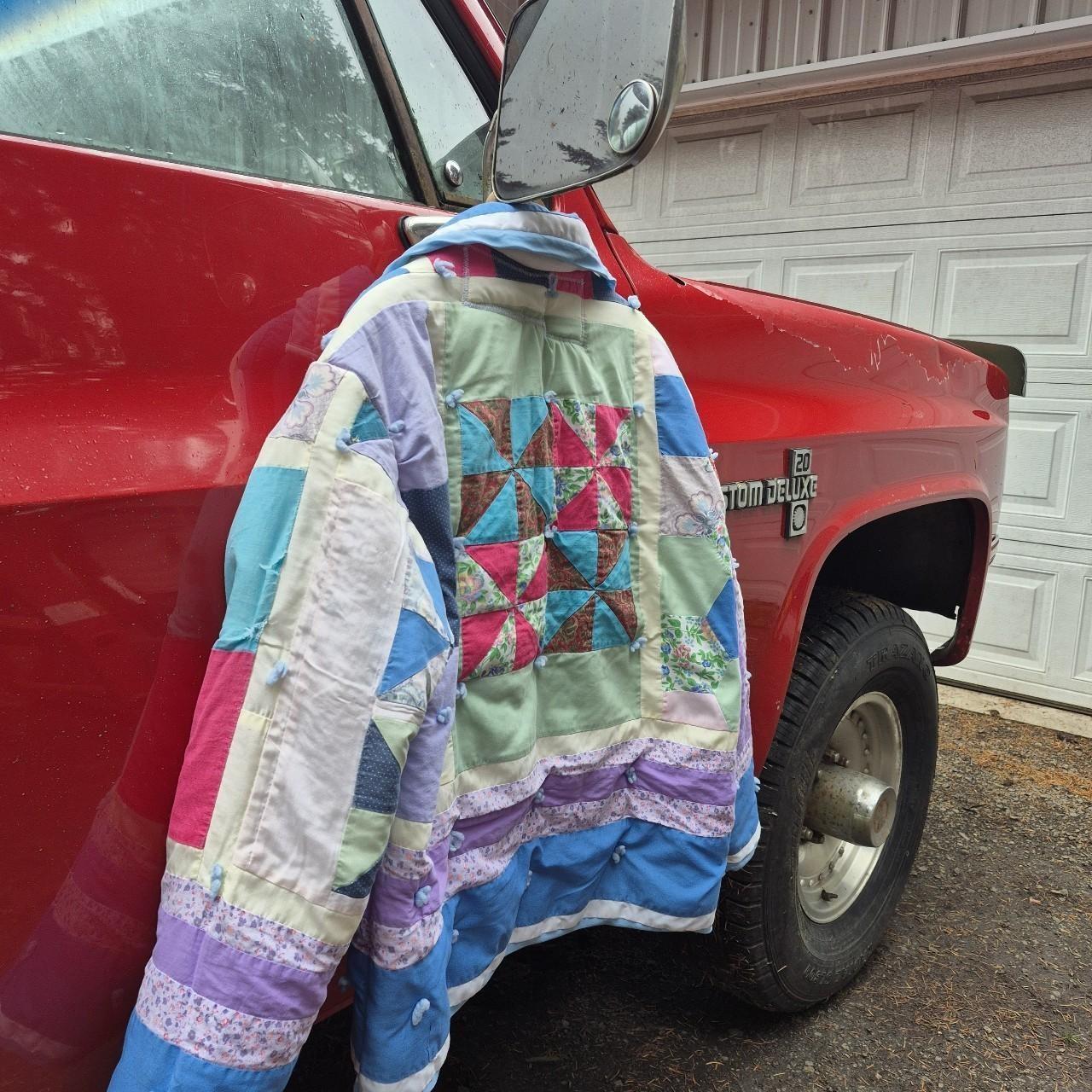 Women's Coat - Multi - L – Handmade patchwork qui… - image 5