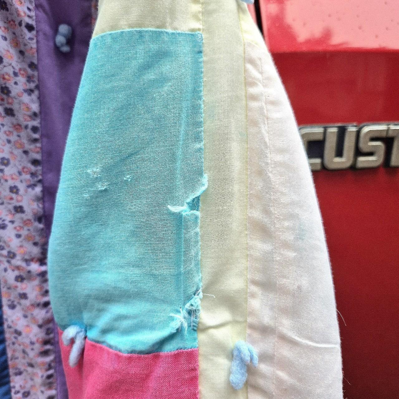 Women's Coat - Multi - L – Handmade patchwork qui… - image 6