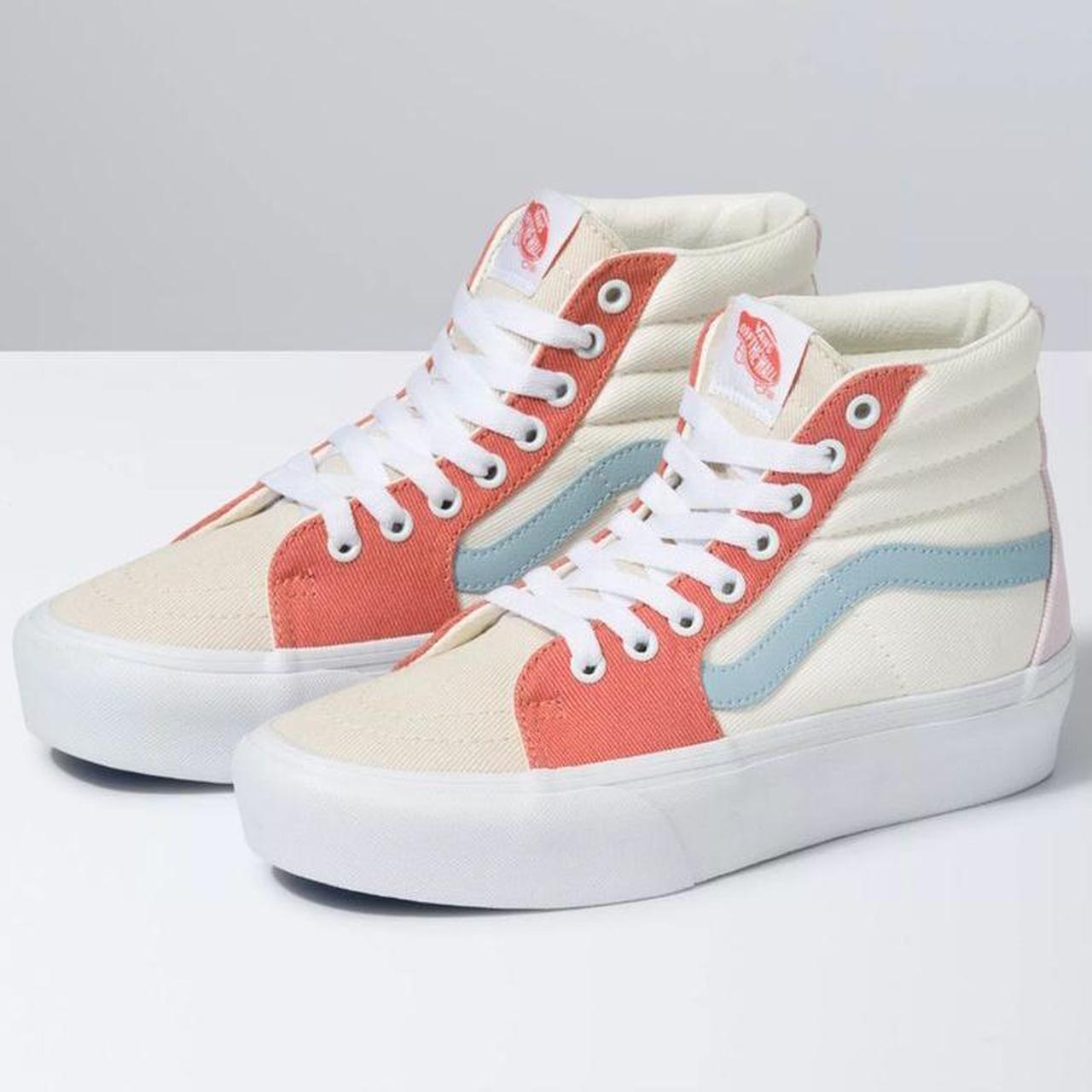 Color block vans womens hotsell