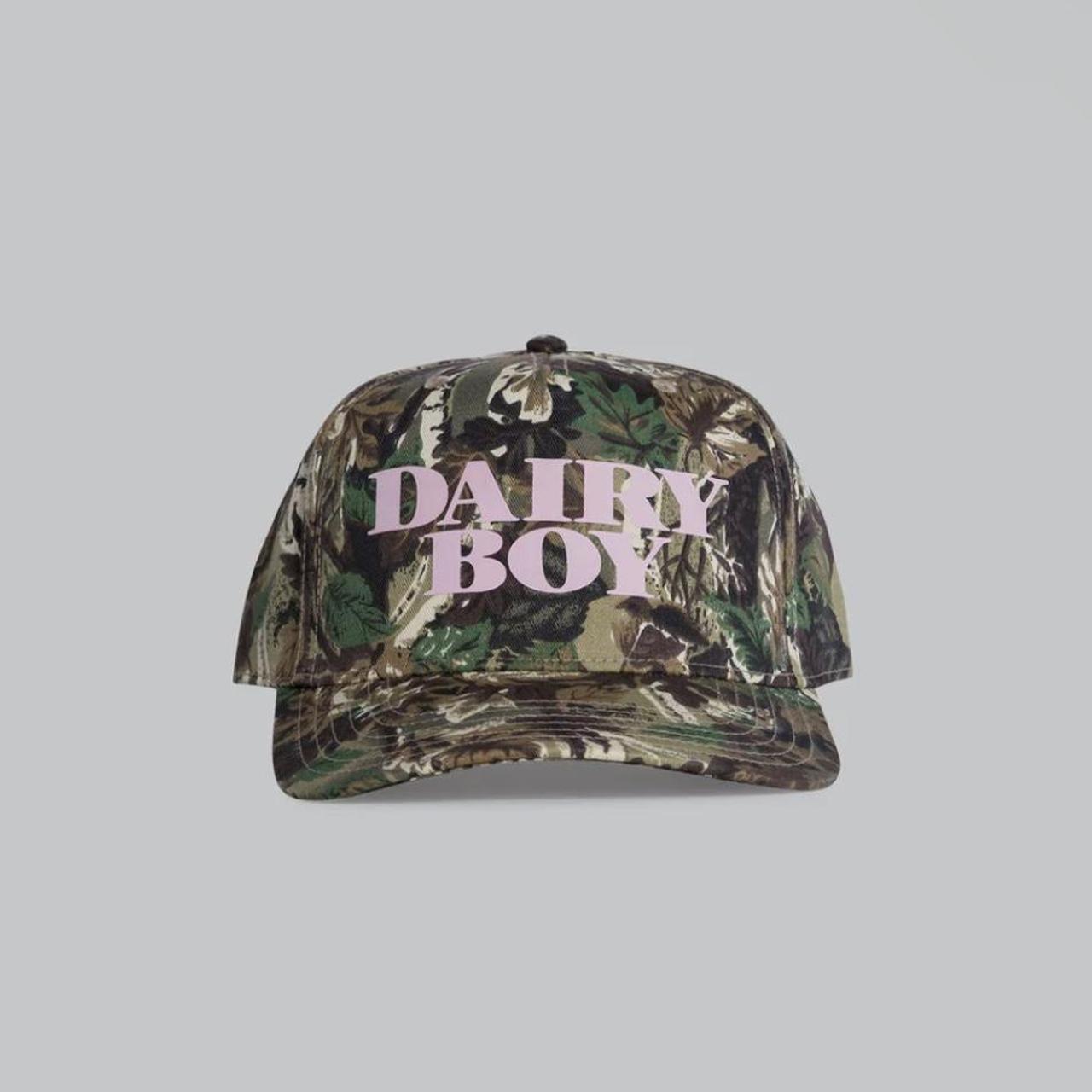 Viral DAIRY BOY CAMO TRUCKER HAT PINK Brand new,... Depop