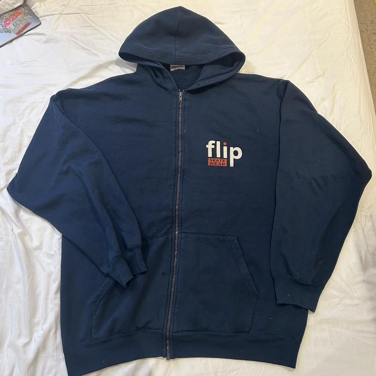 PRICE DROP Flip Skateboards XL zip hoodie from