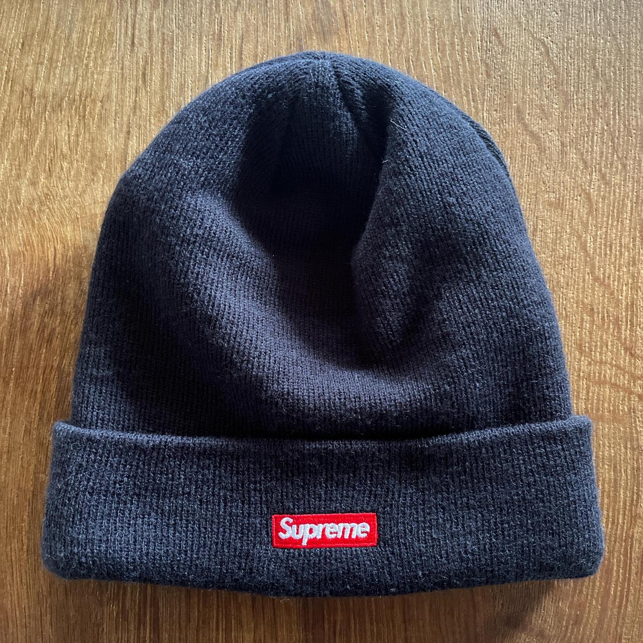 Supreme Nike Navy beanie new outlet with tags