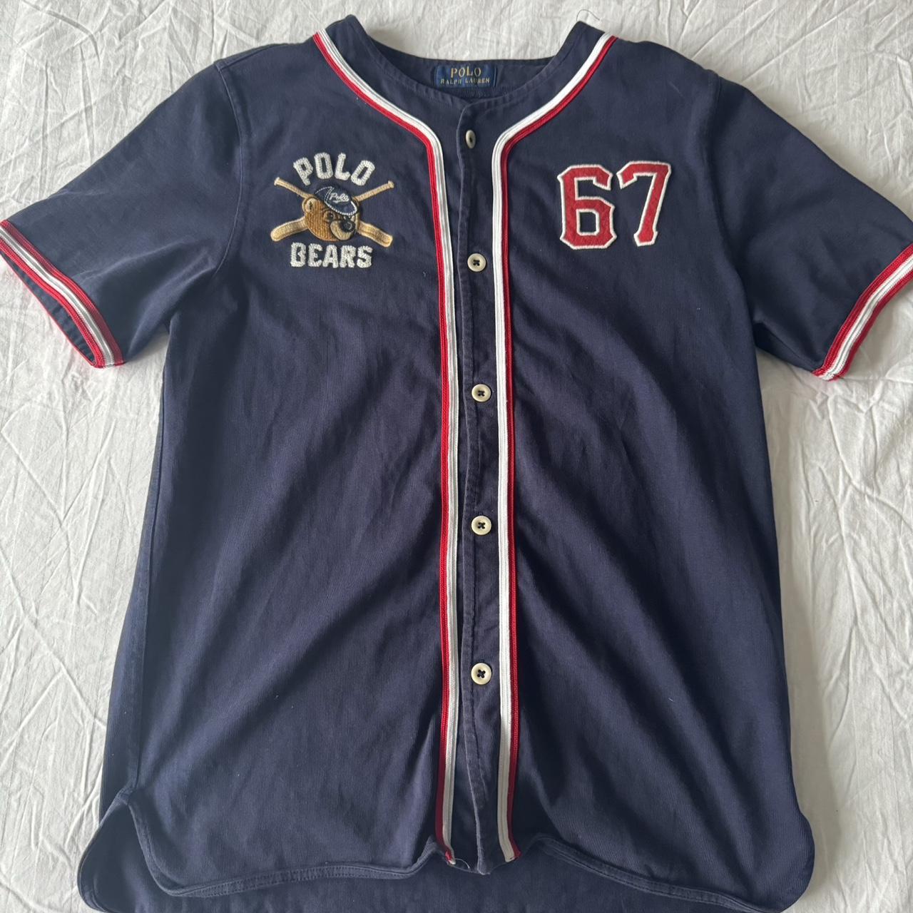 Small polo bears baseball jersey only worn once. Depop