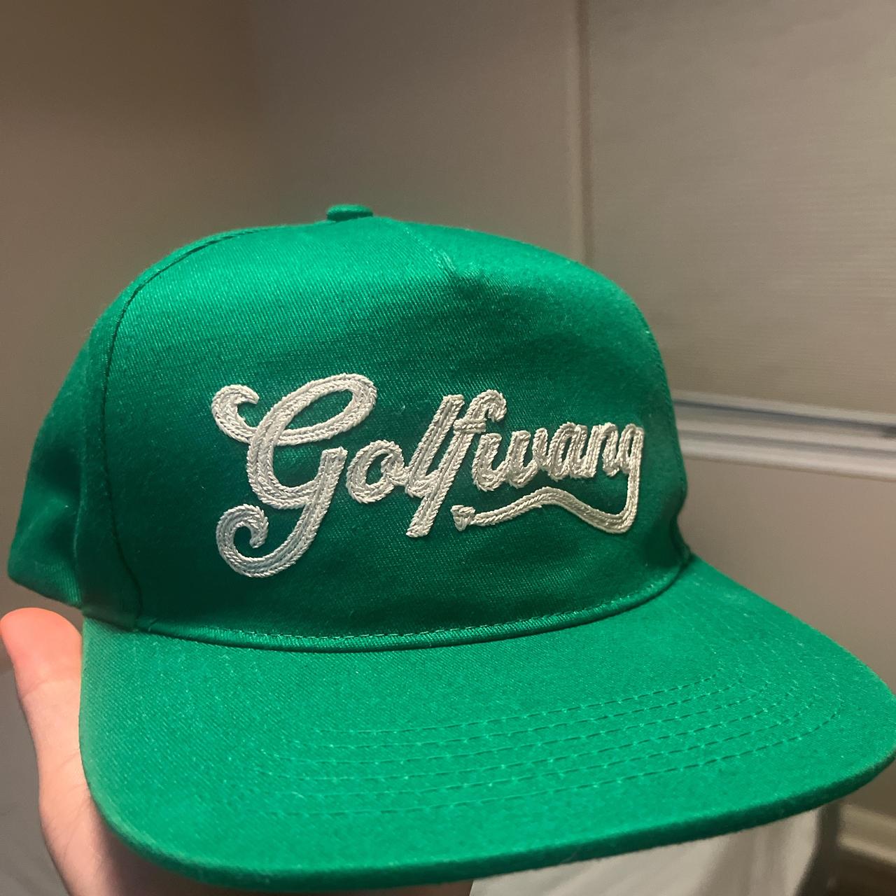 GOLF WANG green diablo hat Worn a couple times Tiny... - Depop