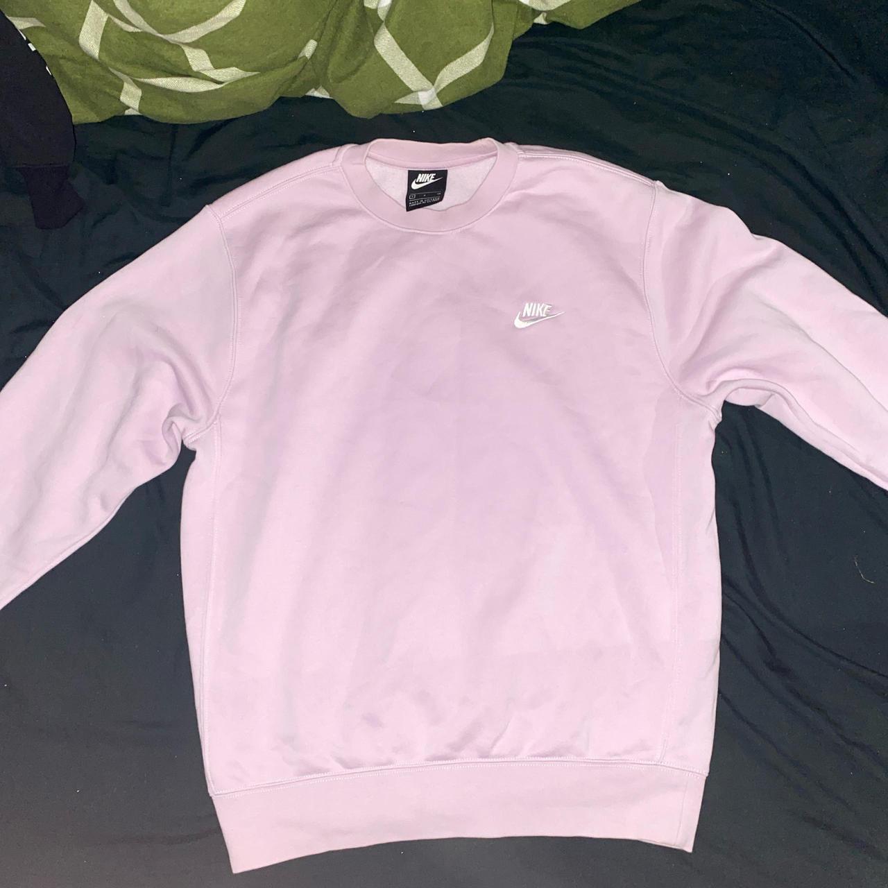 mens pink nike sweatshirt