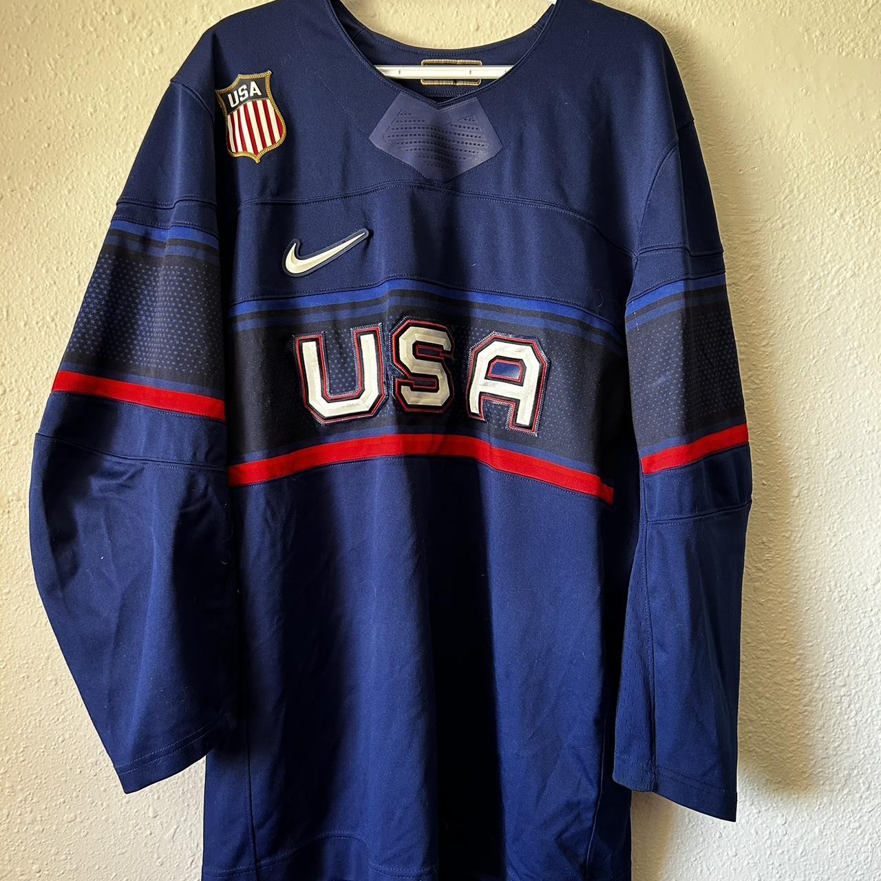 USA x Nike USA Olympics Hockey Jersey Only worn a... Depop