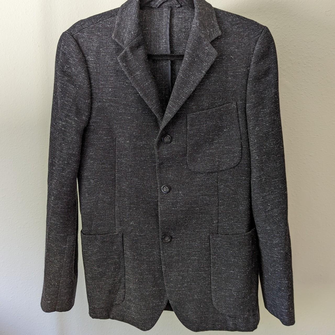 Our Legacy 1980-81 Dark Melange Grey Blazer IT48 M... - Depop