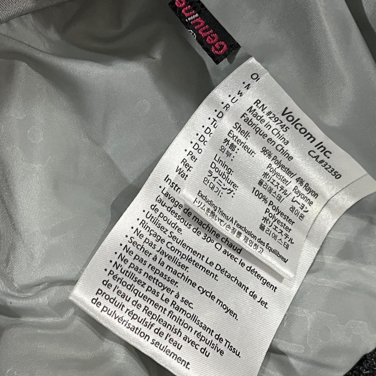 Volcom Women's Jacket - Grey - L – Volcom Jacket … - image 5