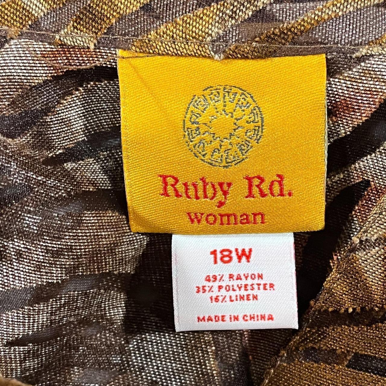 Ruby Rd. Women's Blouse - Multi - 18 – Ruby Rd Bl… - image 3