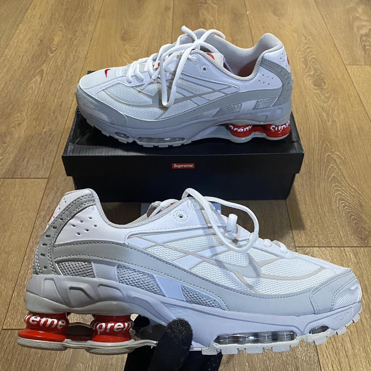 Nike Shox Ride 2 SP Supreme White , (Nike x Supreme...