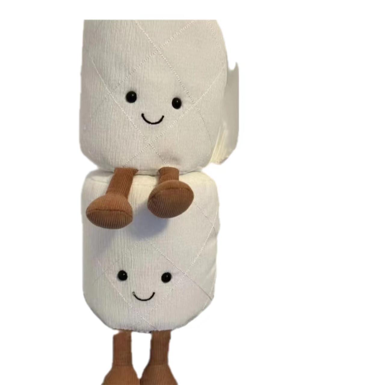 Jellycat Amuseables Toilet Paper Roll NWT 6