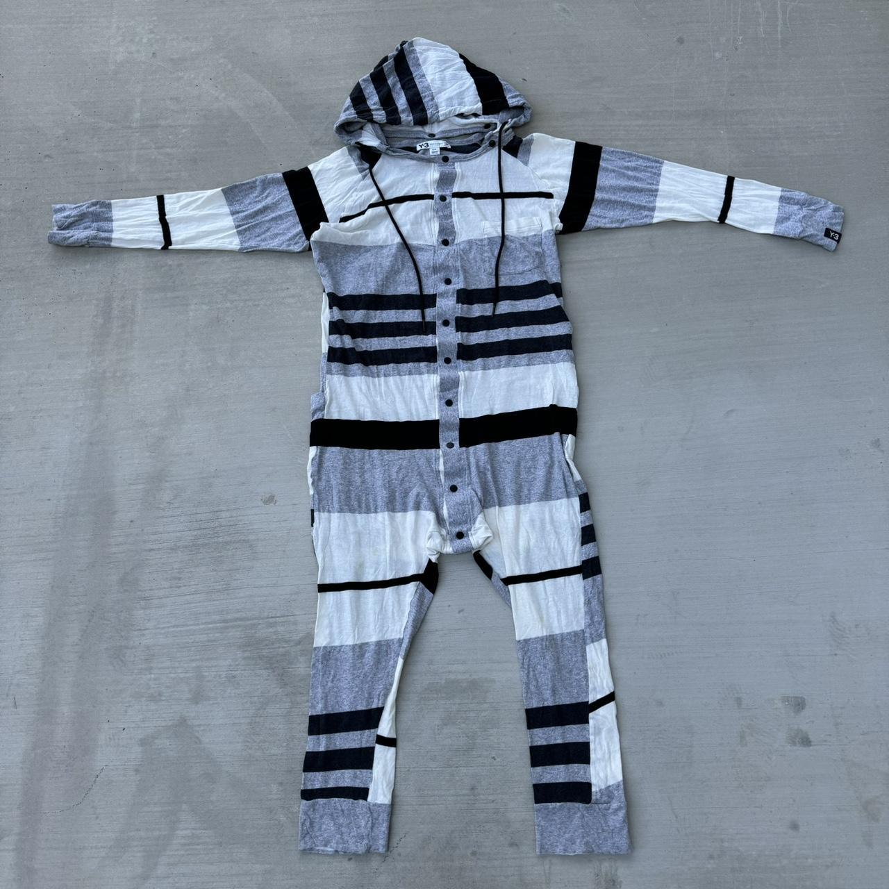 Y2K Y-3 Yohji Yamamoto x Adidas Onesie Pajamas Depop