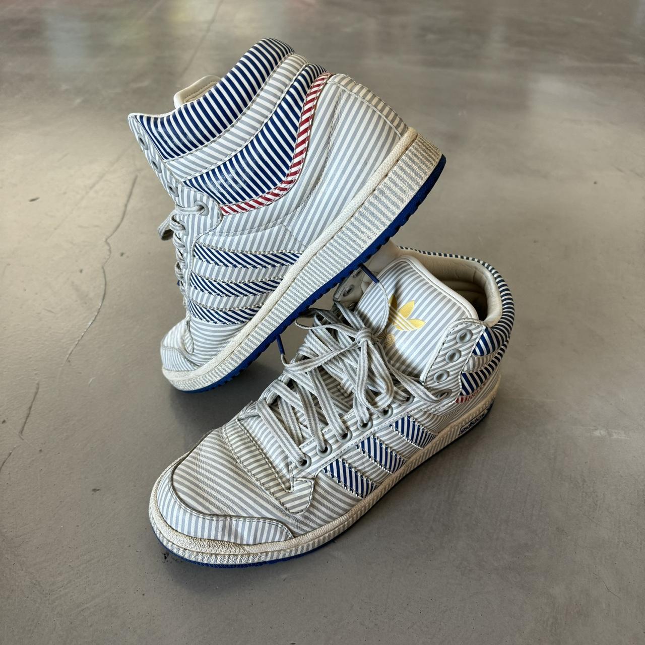 Adidas Top Ten Hi 60 Years of Soles Stripes Depop