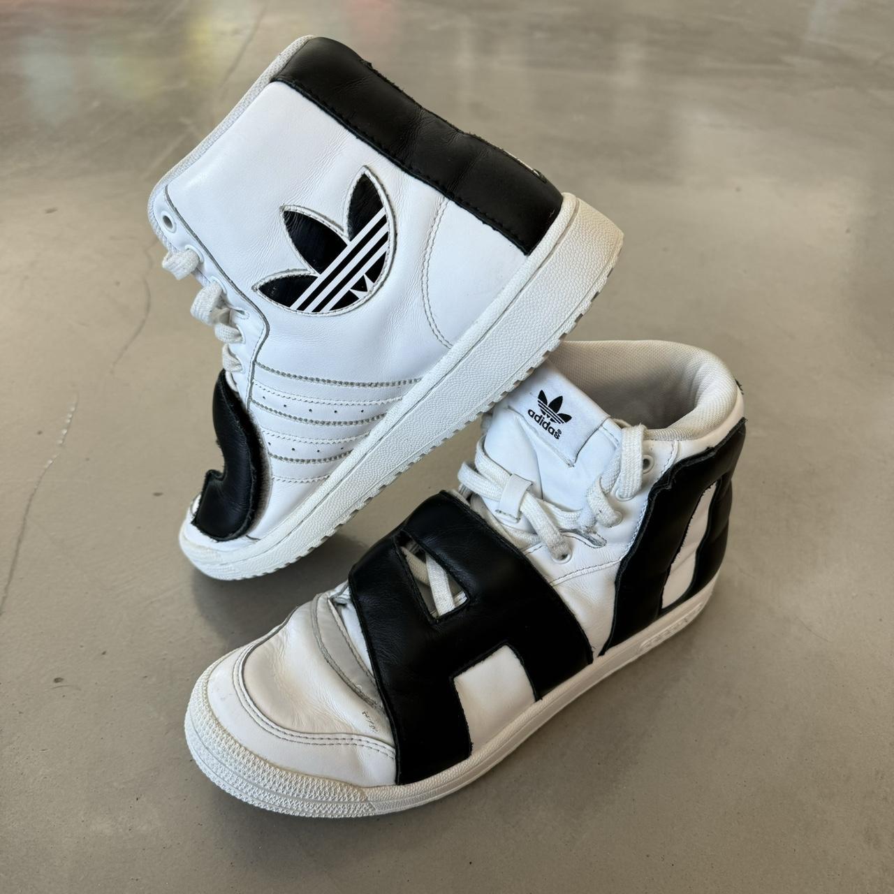 Adidas x Jeremy Scott Black Letters Spell Out