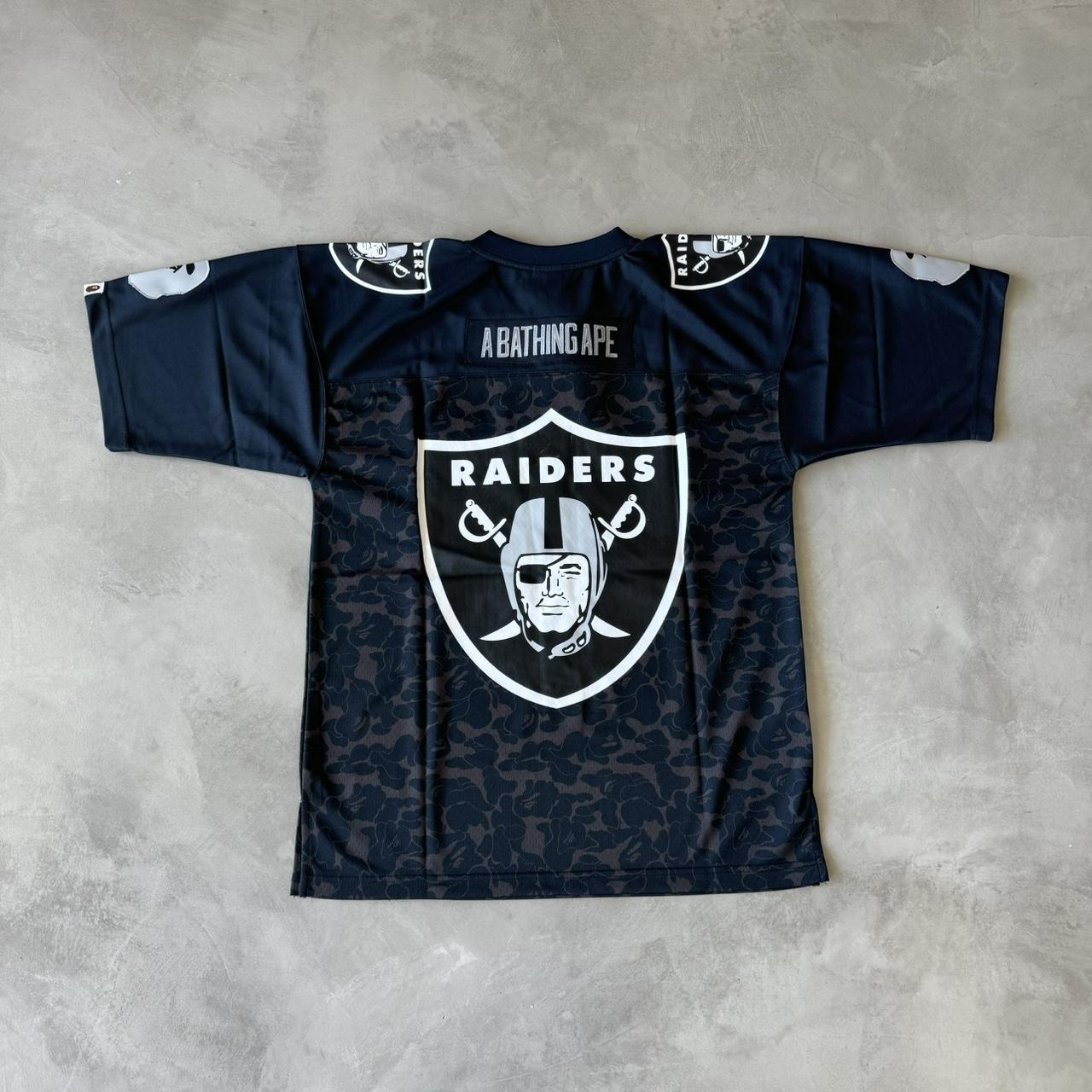 Bape A Bathing Ape x Mitchell & Ness x NFL Raiders | Depop