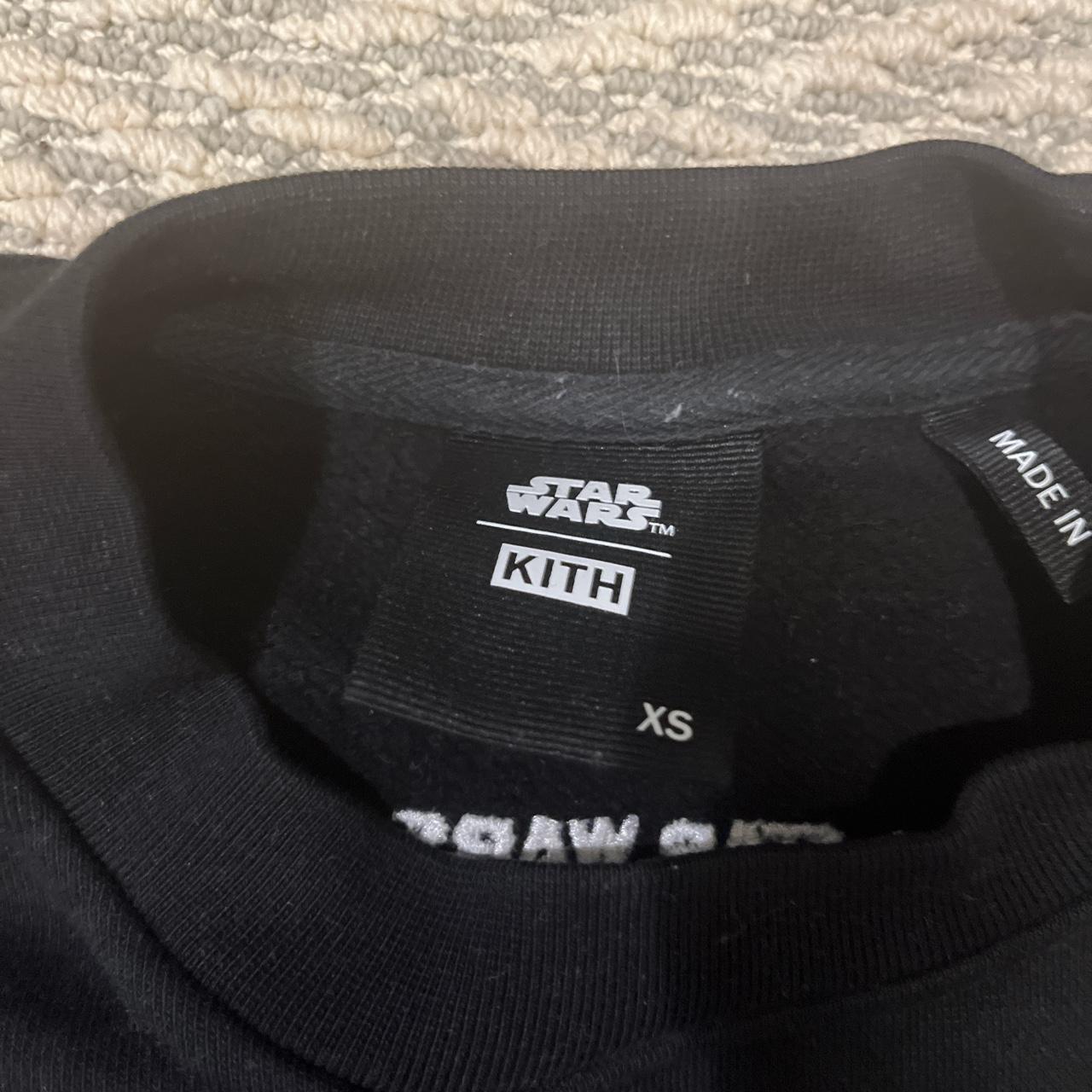 Star wars kith crewneck, slightly worn. words in | Depop