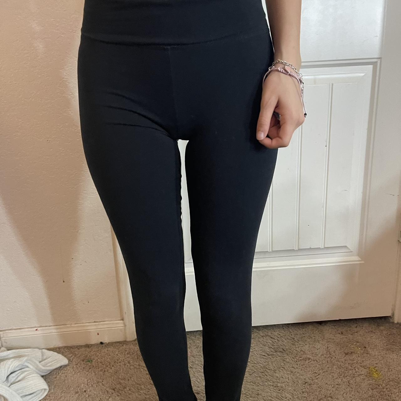 Black aerie leggings - Depop