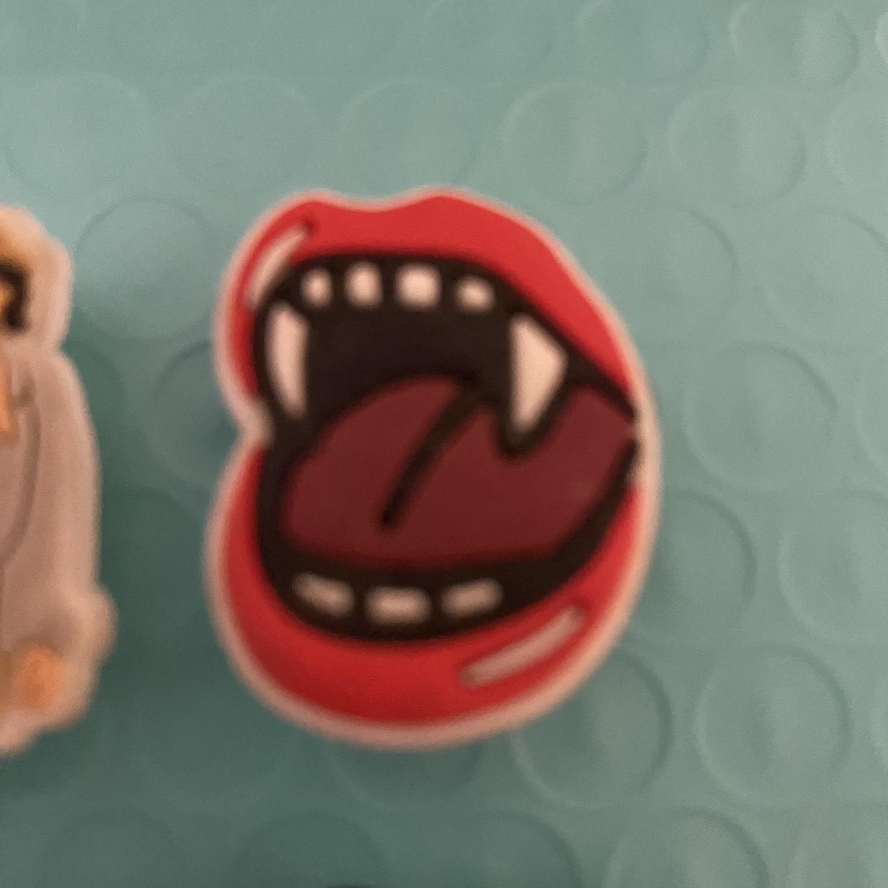 vampire diaries crocs charms, set of four elena... Depop