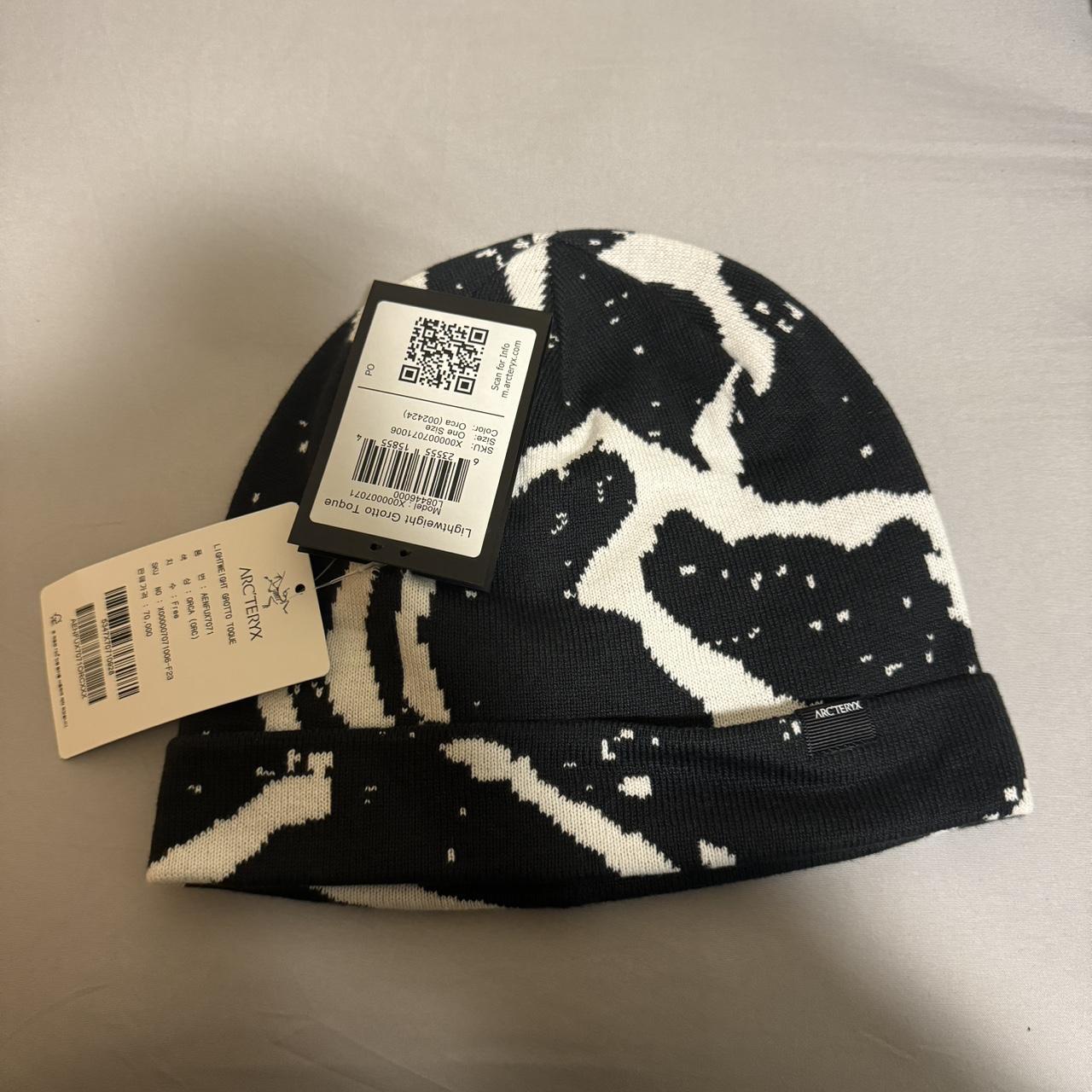 【定期販売】新品 ARC\'TERYX Grotto Toque ORCA ニット帽 ブラック 帽子