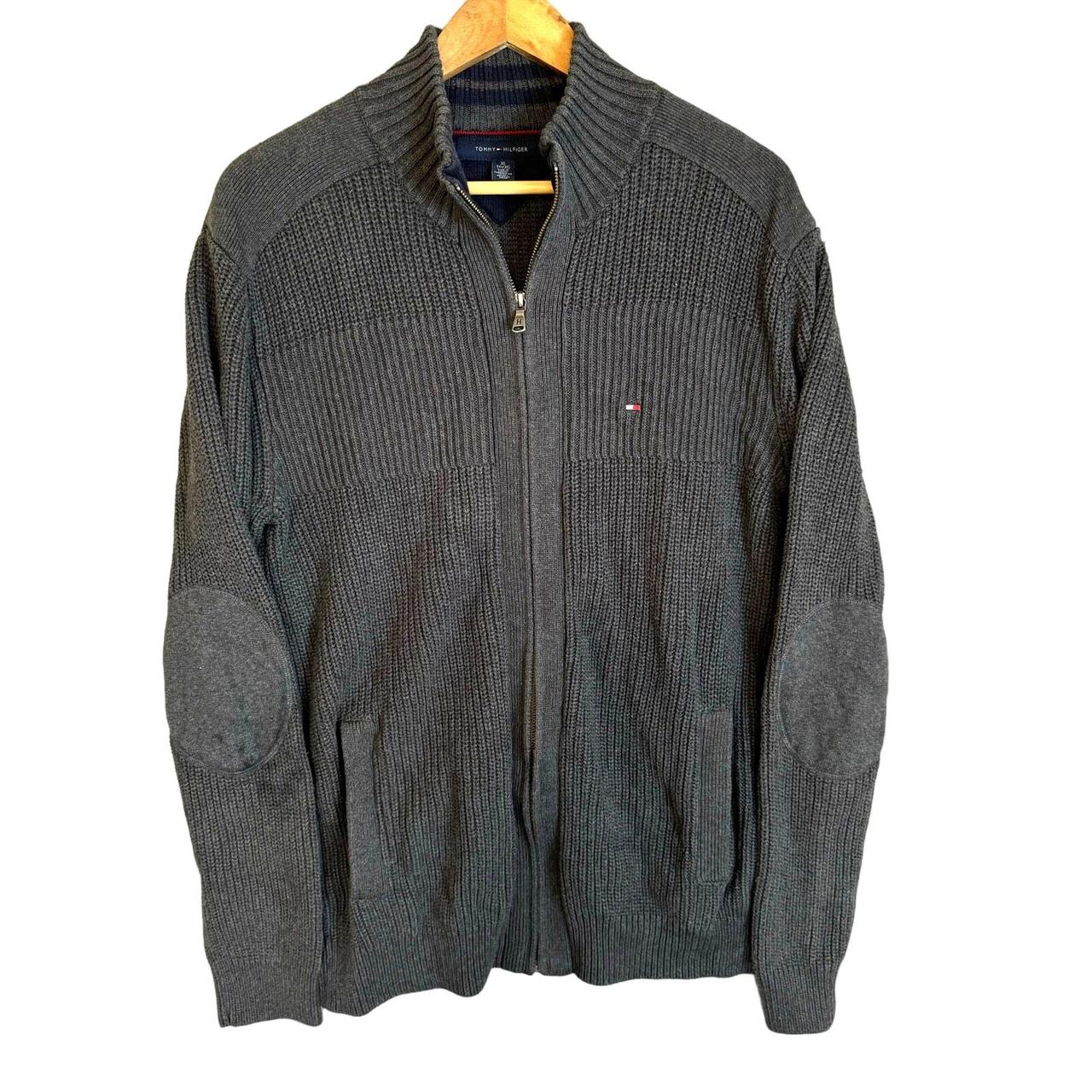 Tommy Hilfiger Men's Sweater - Grey - XL – Tommy … - image 1