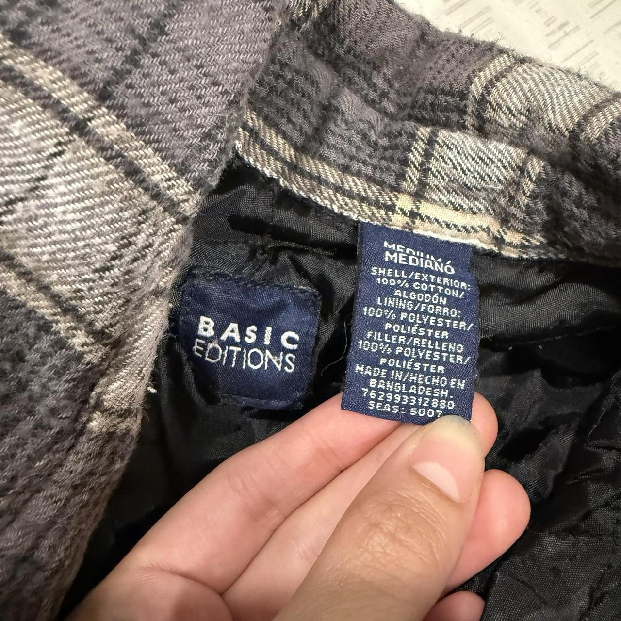 Basic Editions Men's Shirt - Grey - M – Basic Edi… - image 2