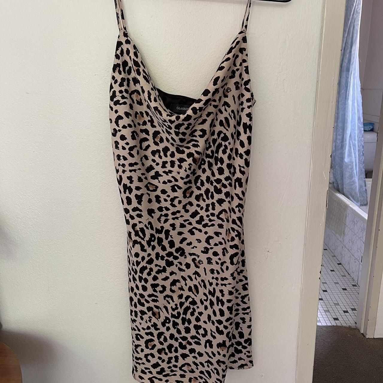 Glassons leopard print mini dress Worn once looks. Depop