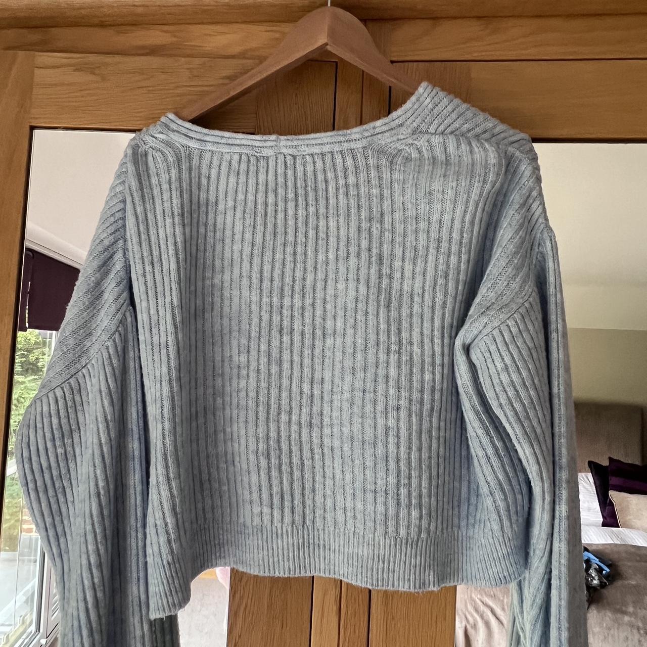 New look ice blue sweater/ jumper In perfect... Depop