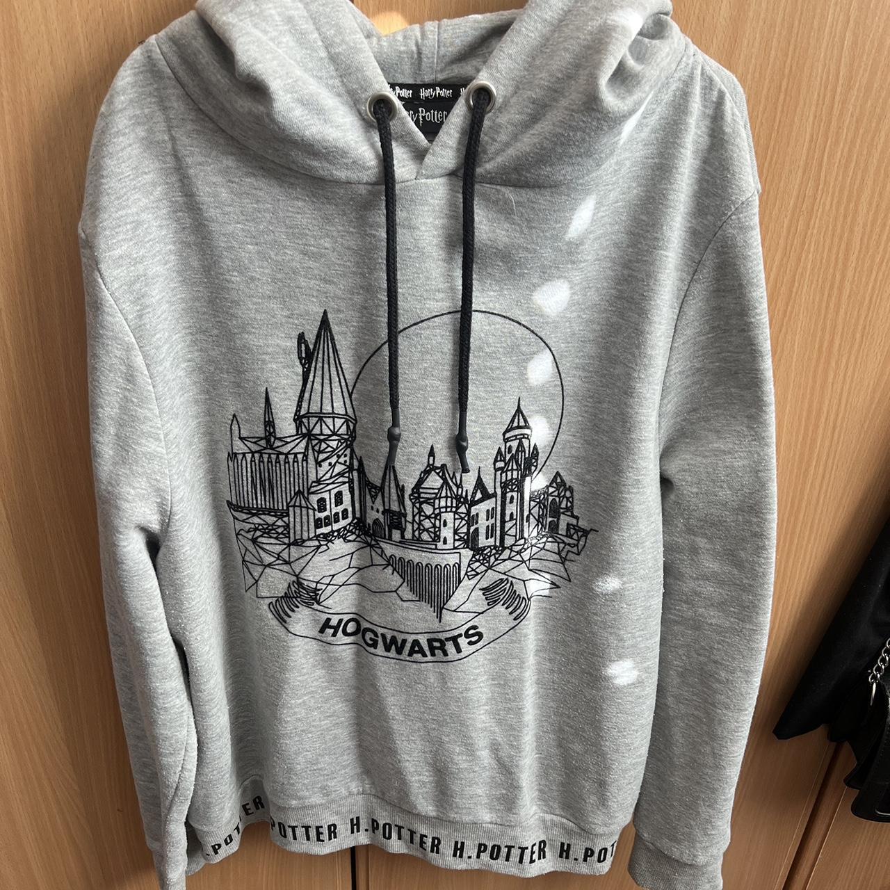 Grey Harry Potter hoodie No front pocket or any. Depop