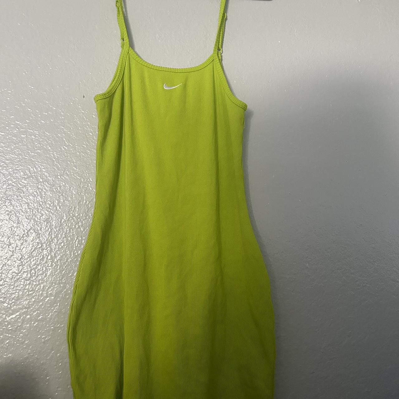 Lime green nike dress hotsell