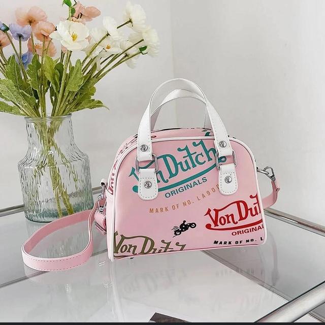 Pink von-dutch-bag - Depop