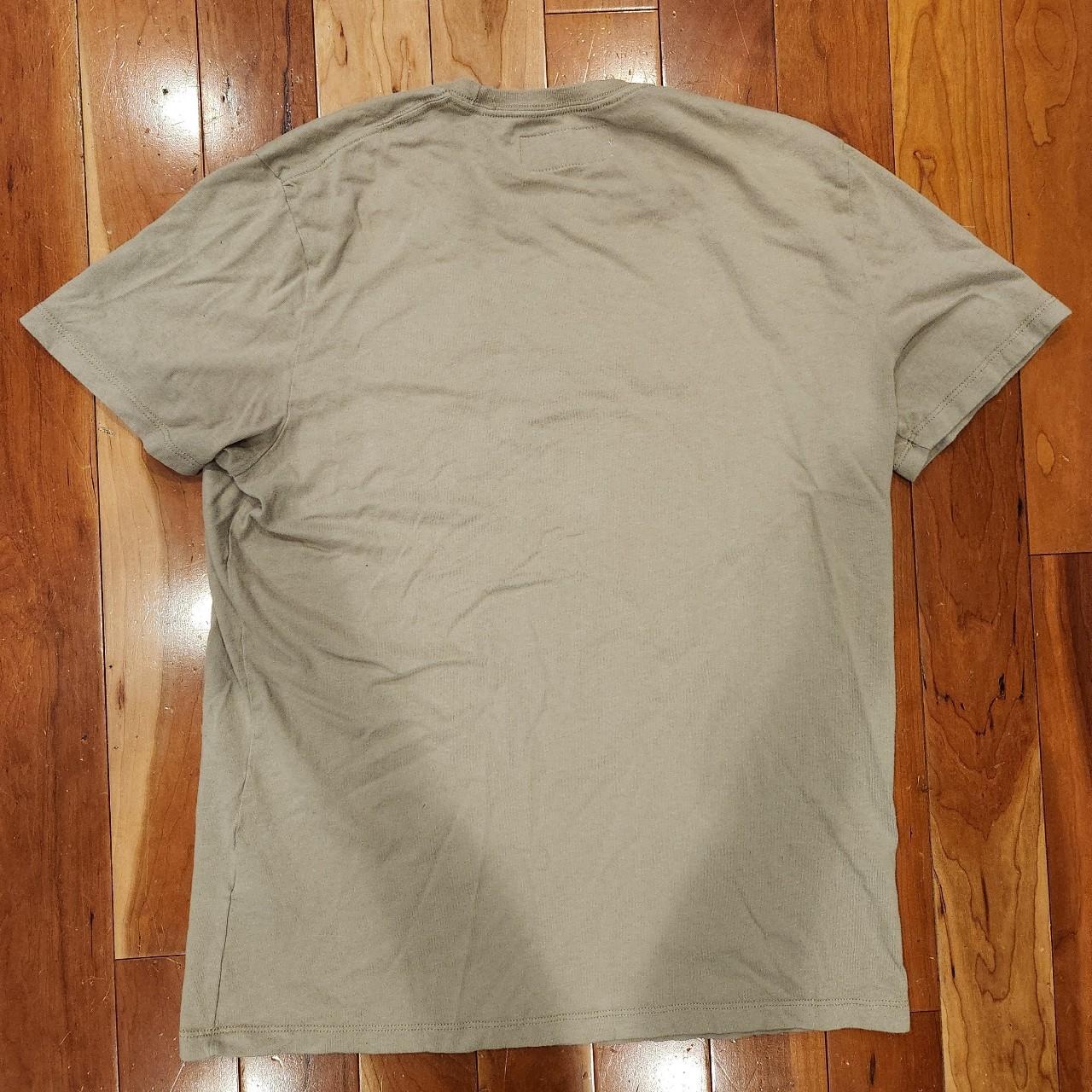 Y2k abercrombie and fitch embroidered tshirt Mens... Depop