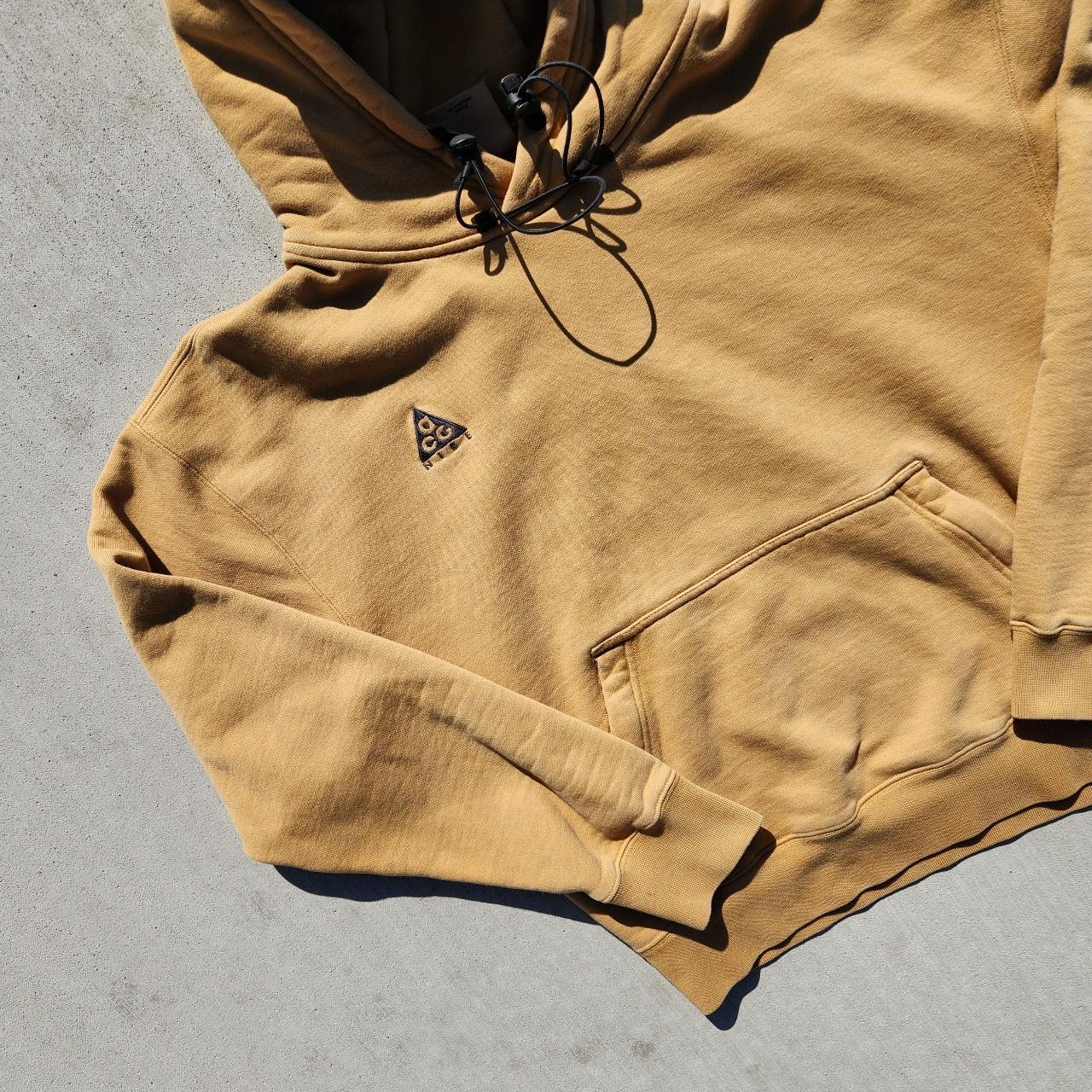 Wheat fashion nike hoodie