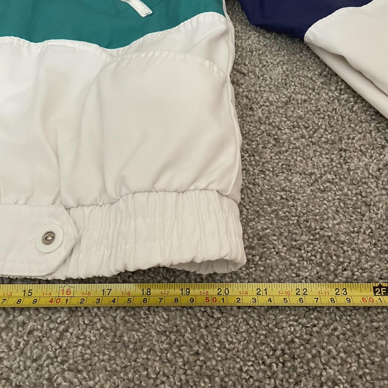 Current Seen Men's Windbreaker Jacket - Multi/Whi… - image 8