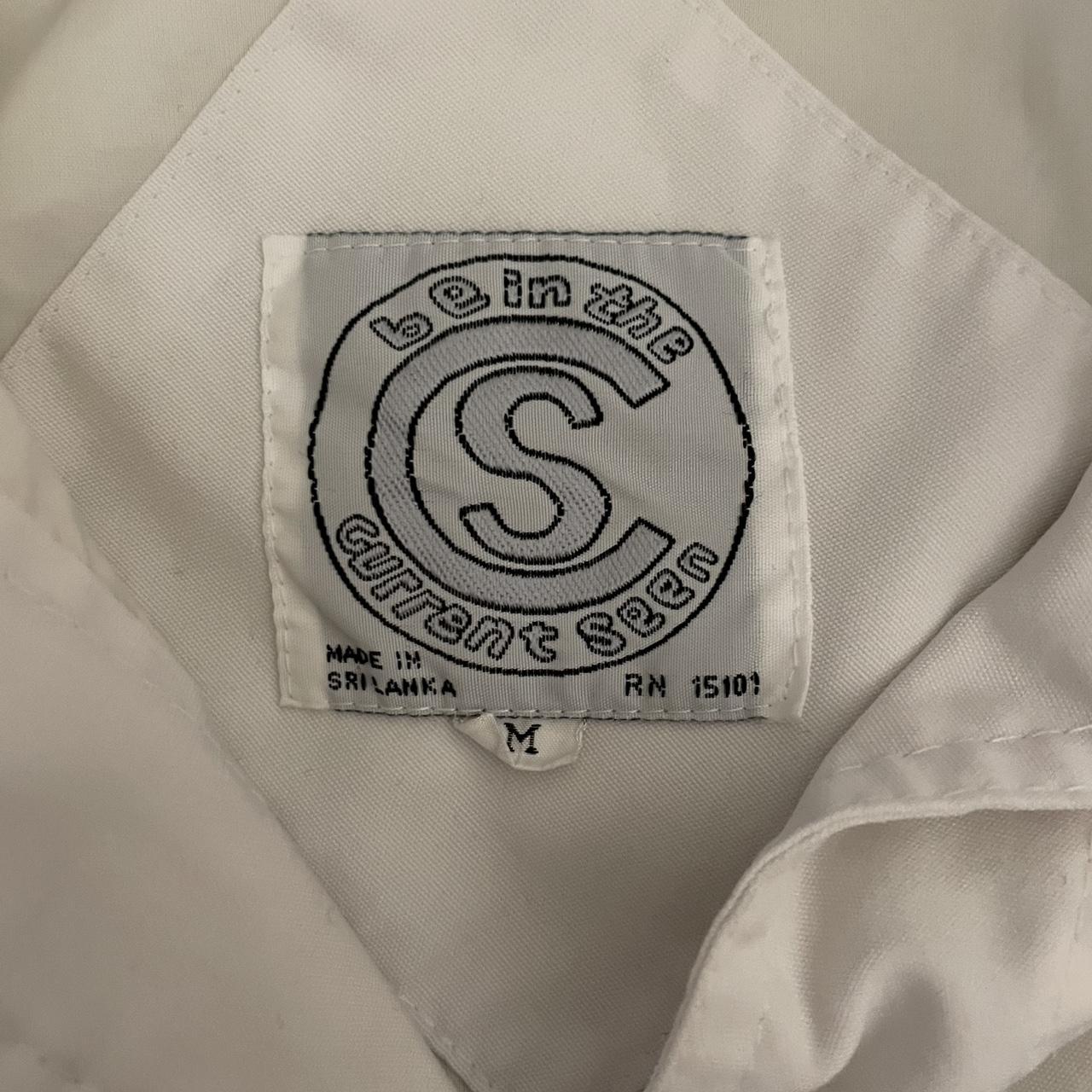 Current Seen Men's Windbreaker Jacket - Multi/Whi… - image 3