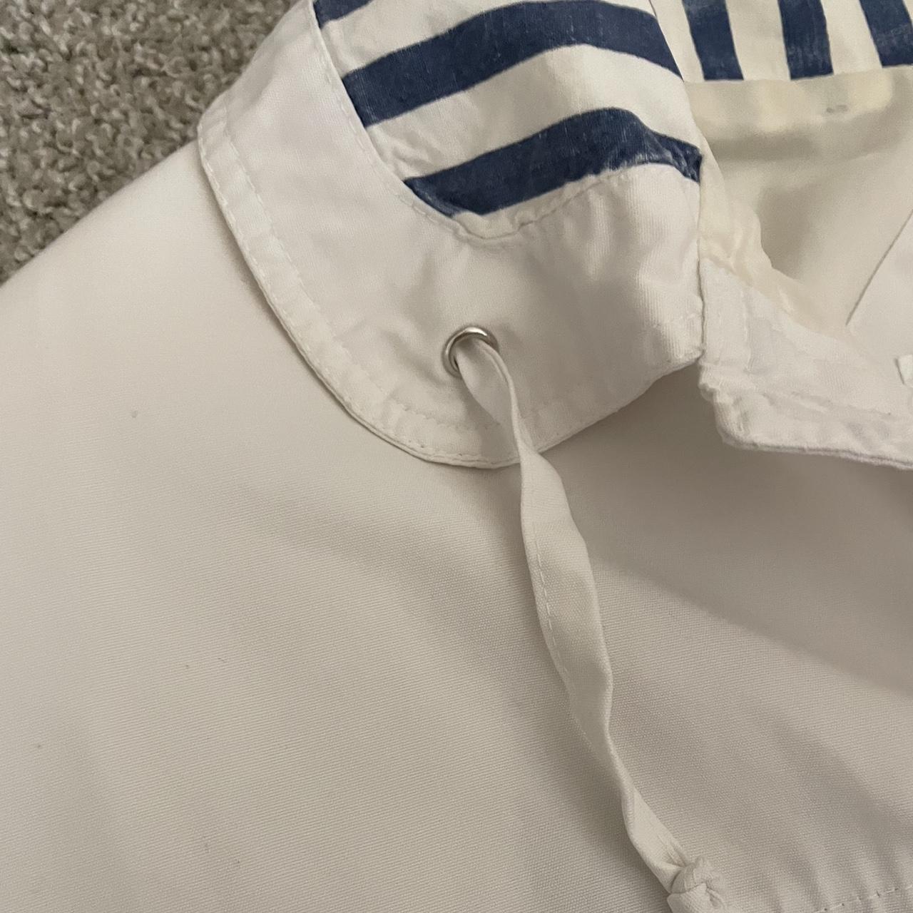 Current Seen Men's Windbreaker Jacket - Multi/Whi… - image 4