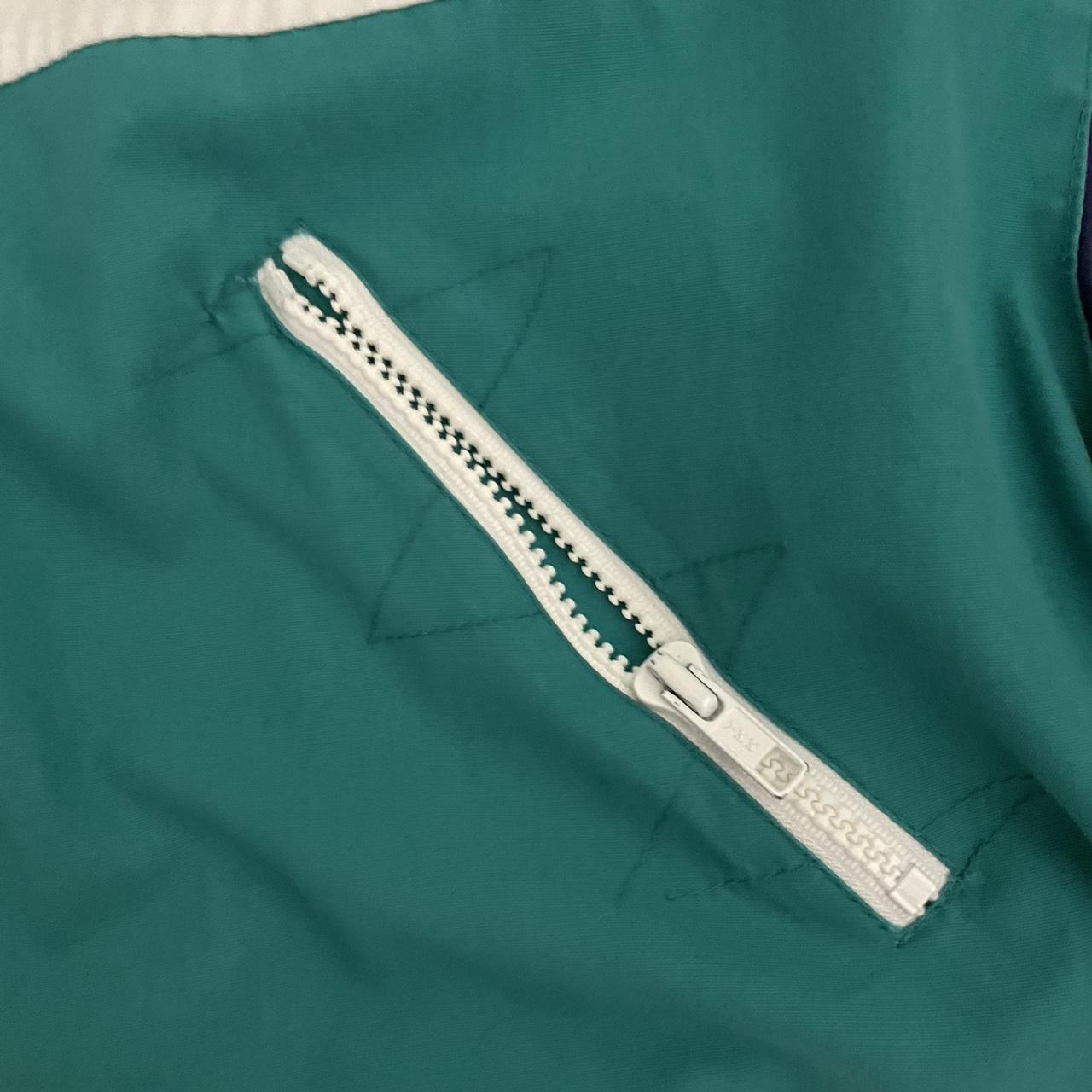 Current Seen Men's Windbreaker Jacket - Multi/Whi… - image 5