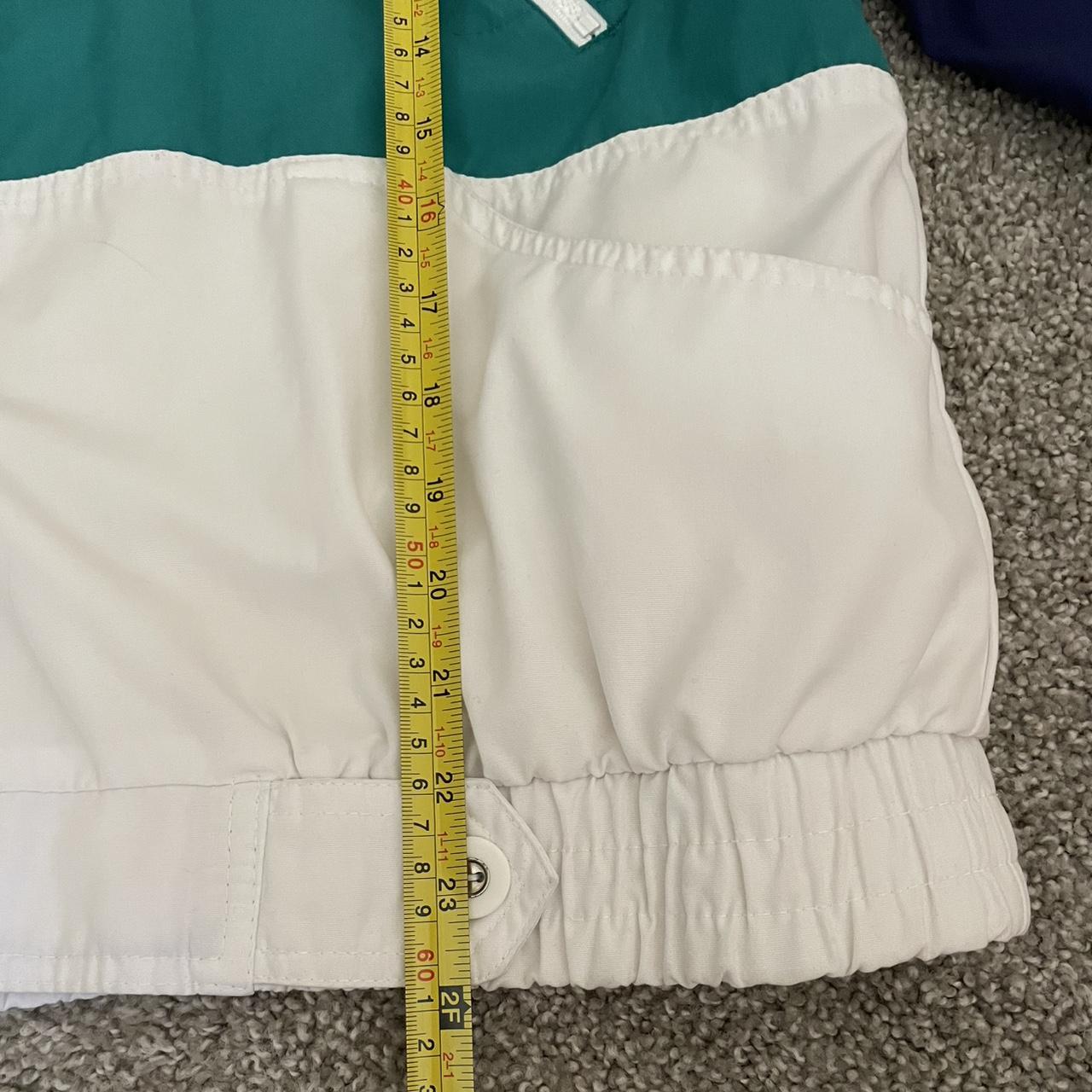 Current Seen Men's Windbreaker Jacket - Multi/Whi… - image 7