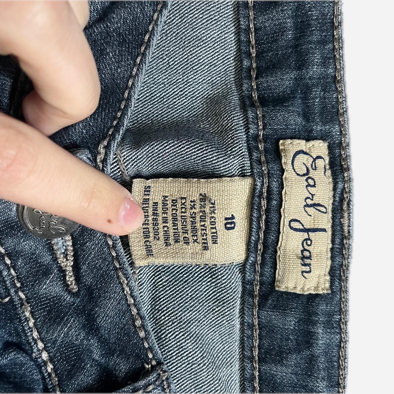 Low Rise Earl jeans size 10 y2k 2000 earl... Depop