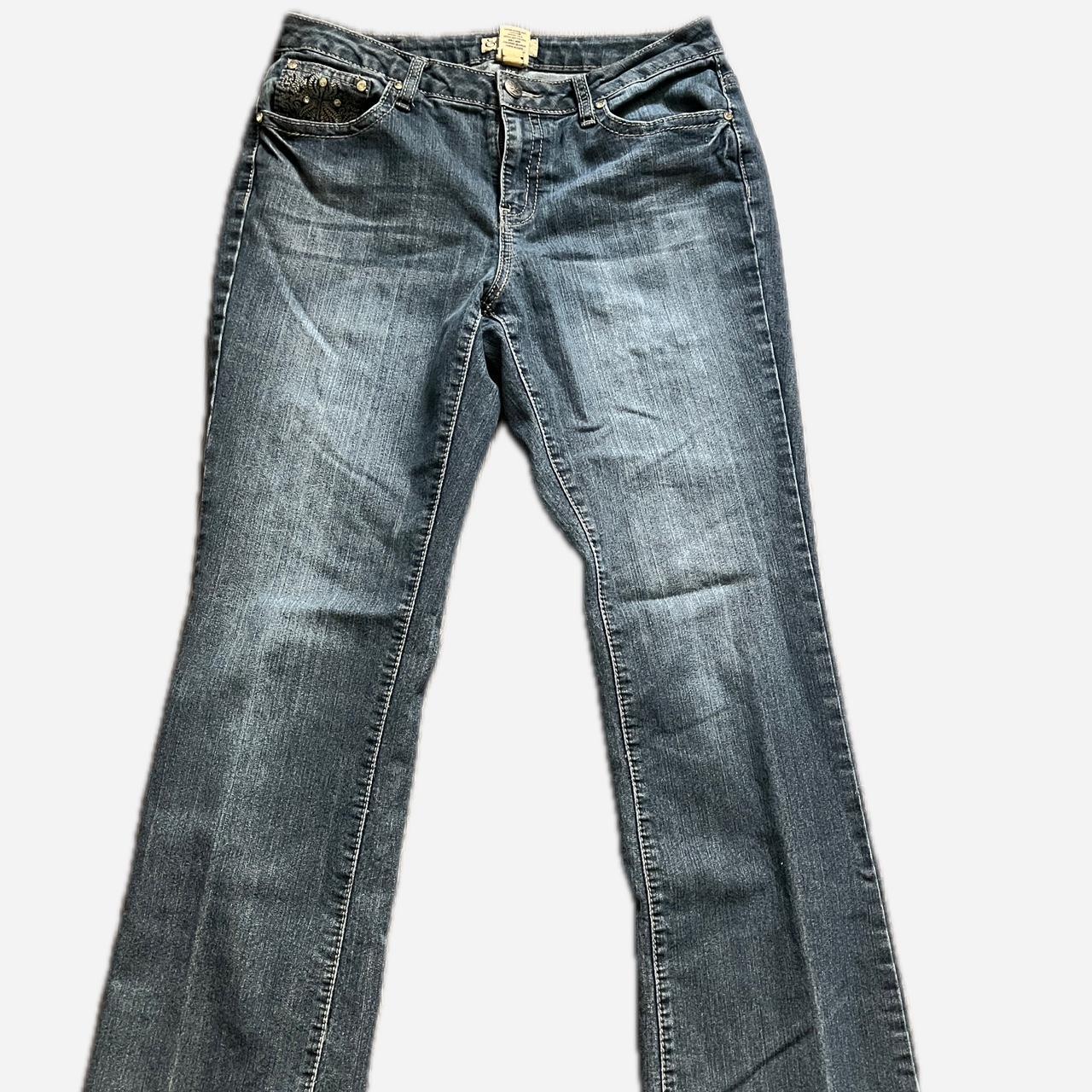 Low Rise Earl jeans size 10 y2k 2000 earl... Depop