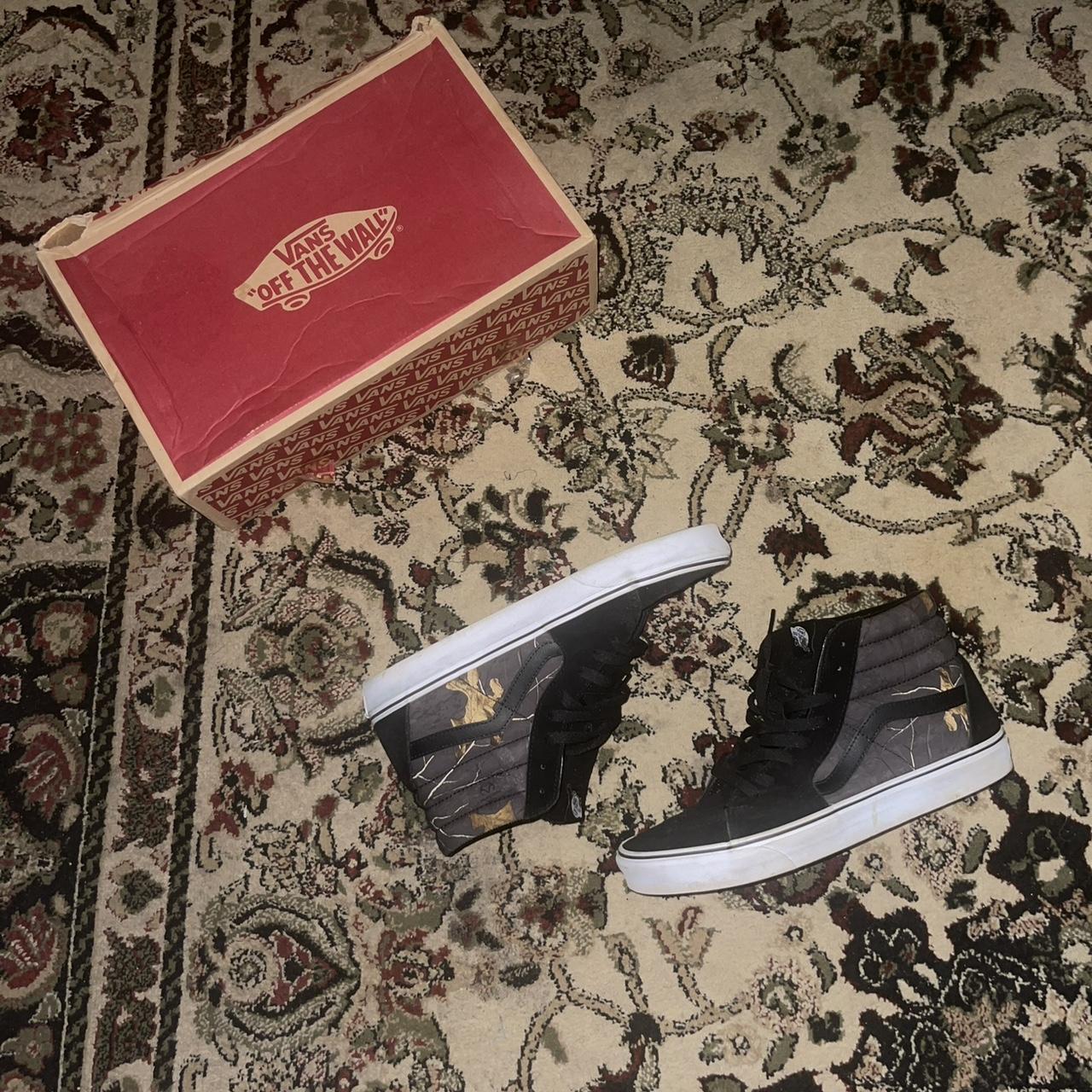 VANS Sk8 HI x “REALTREE” SIZE 11 (WORN)