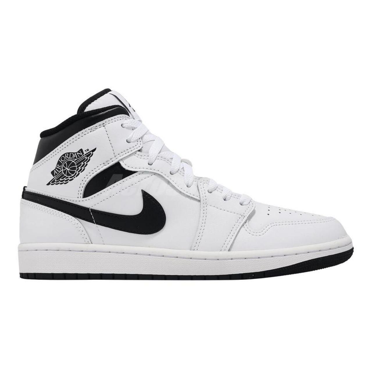 Product Information Nike Air Jordan 1 Mid Aj1 White - Depop