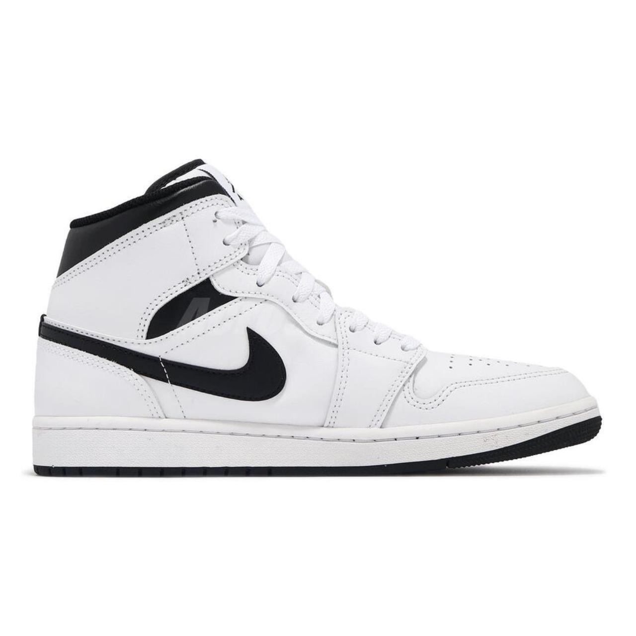 Product Information Nike Air Jordan 1 Mid Aj1 White - Depop