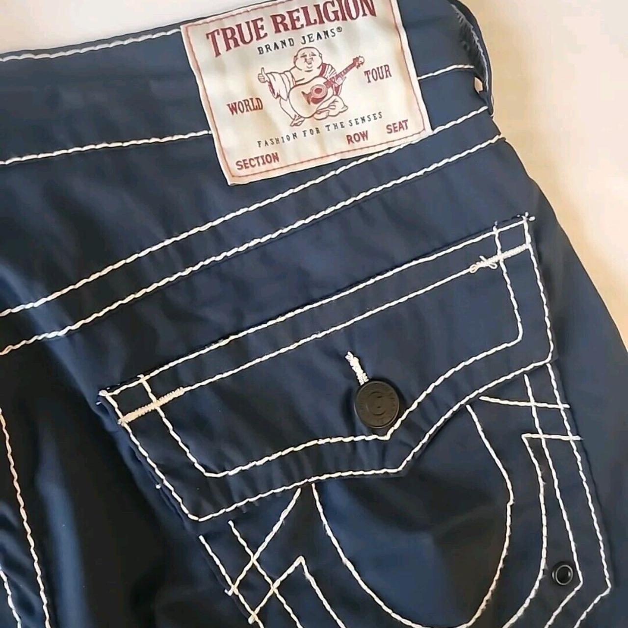 True Religion Board Shorts Ricky Straight Mens Sz 32... Depop
