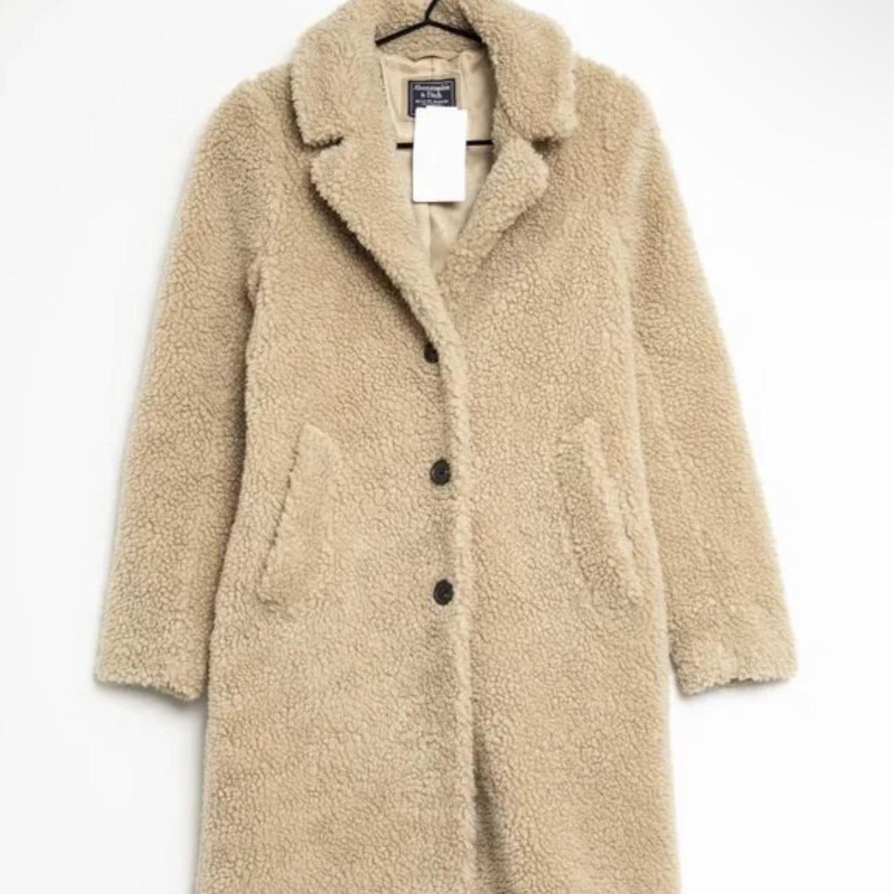 Abercrombie & Fitch Women's Trench - Tan/Cream - … - image 1