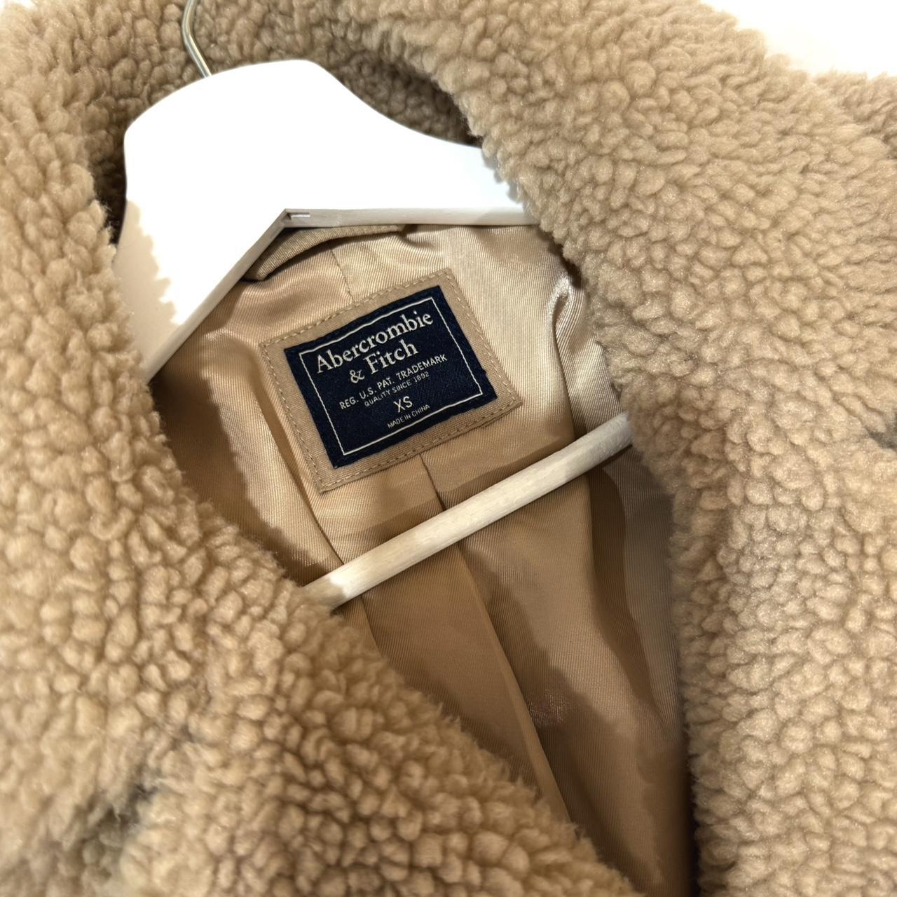 Abercrombie & Fitch Women's Trench - Tan/Cream - … - image 4